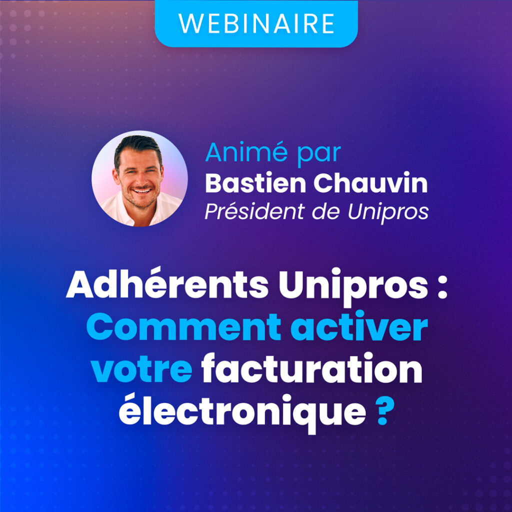 Activation facturation électronique